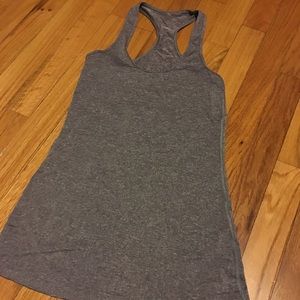 Lululemon Cool Racerback tank, silvery gray